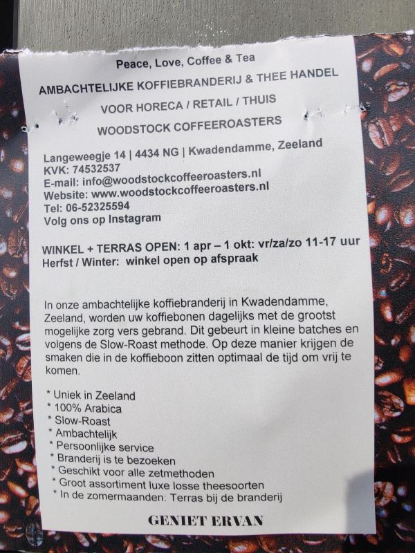 Woodstock koffie